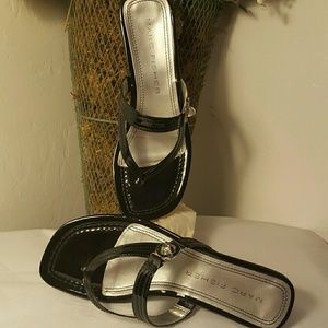 Marc Fisher black sandals